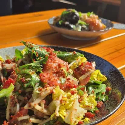 Fresh Korean-inspired summer salad